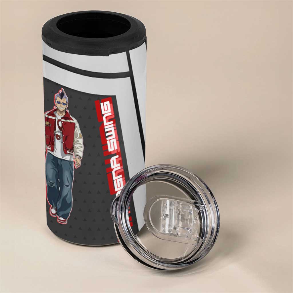 Black Clover Magna Swing 4 in 1 Can Cooler Tumbler Retro Anime Street Style