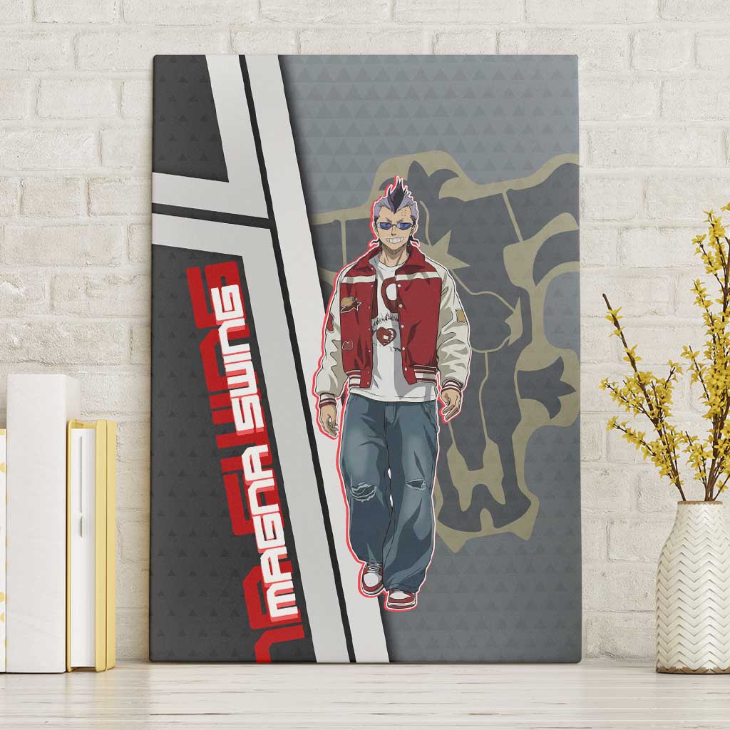 Black Clover Magna Swing Canvas Wall Art Retro Anime Street Style
