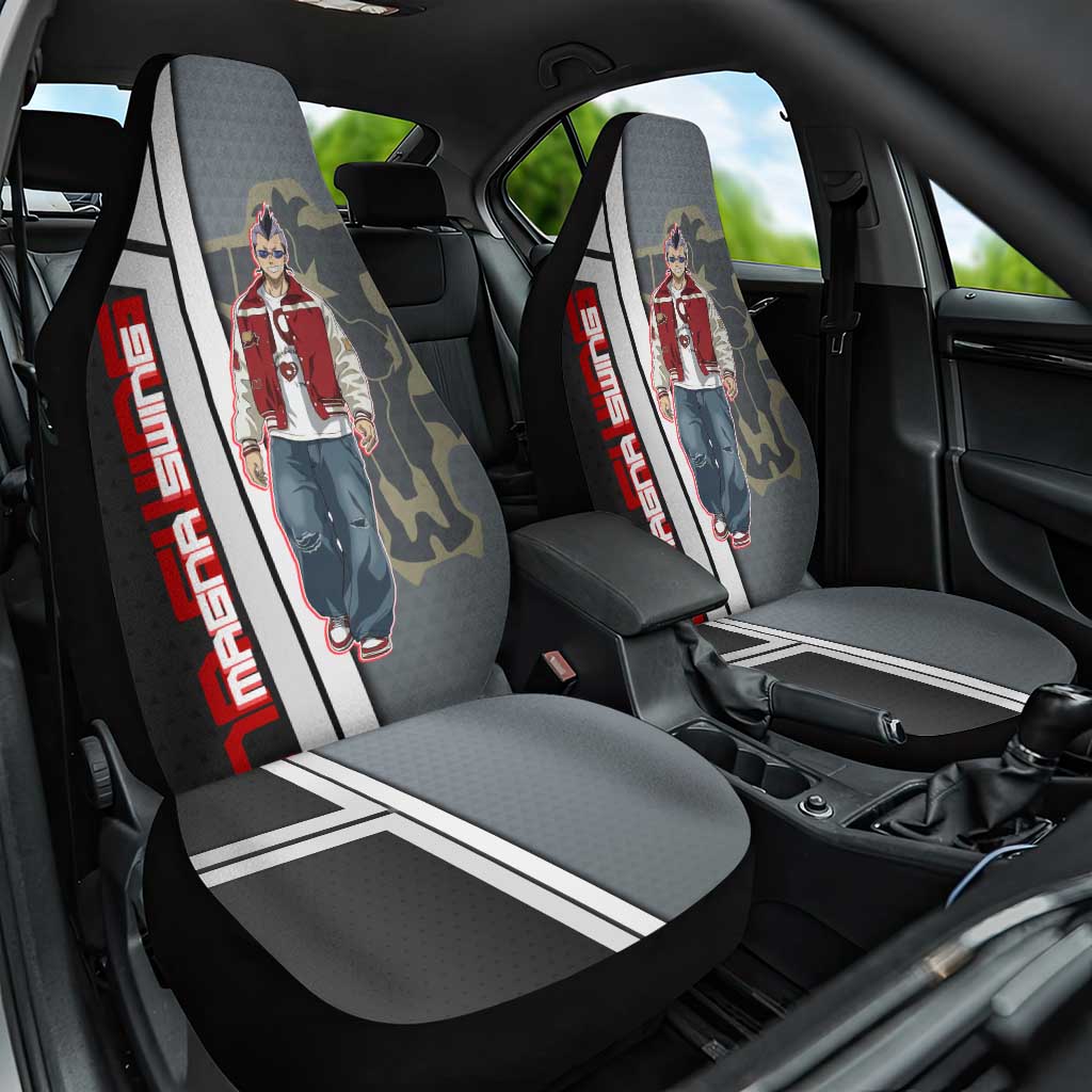 Black Clover Magna Swing Car Seat Cover Retro Anime Street Style