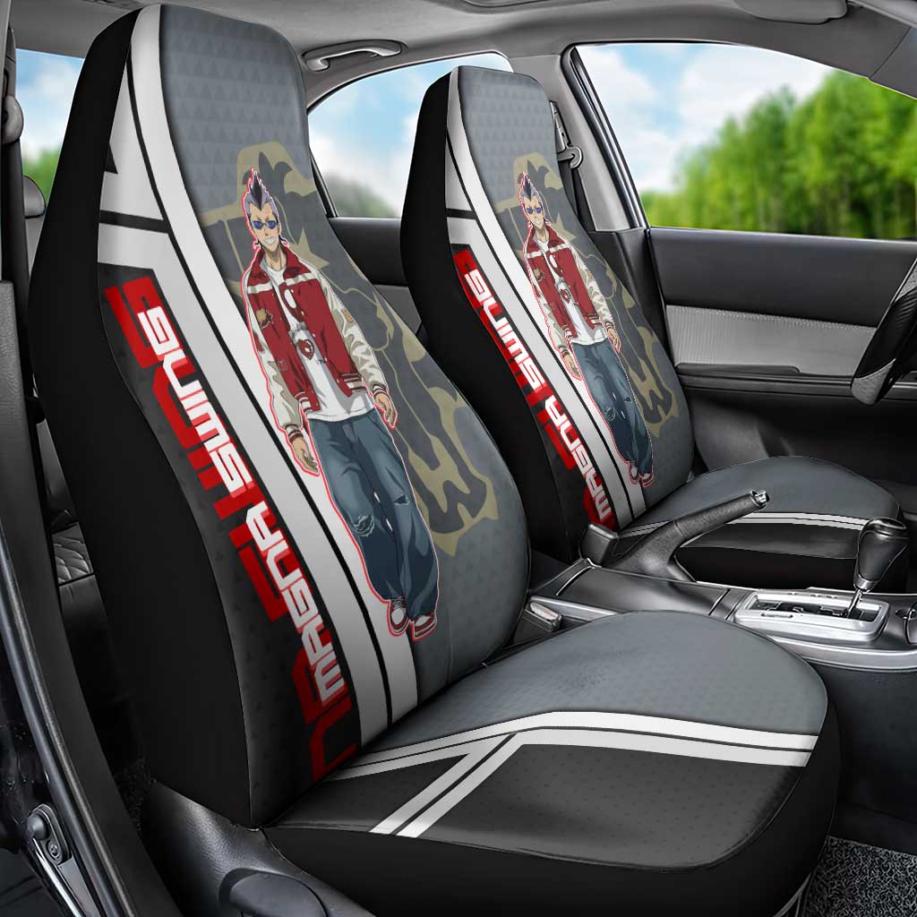 Black Clover Magna Swing Car Seat Cover Retro Anime Street Style