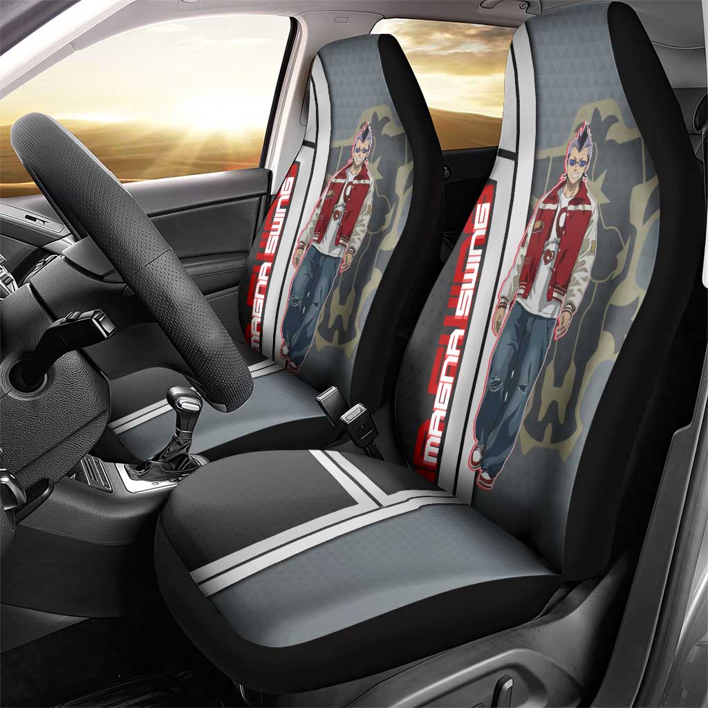 Black Clover Magna Swing Car Seat Cover Retro Anime Street Style