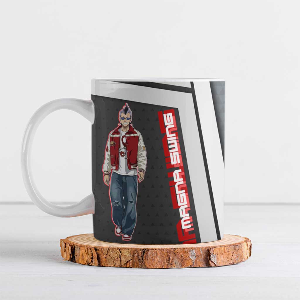 Black Clover Magna Swing Ceramic Mug Retro Anime Street Style