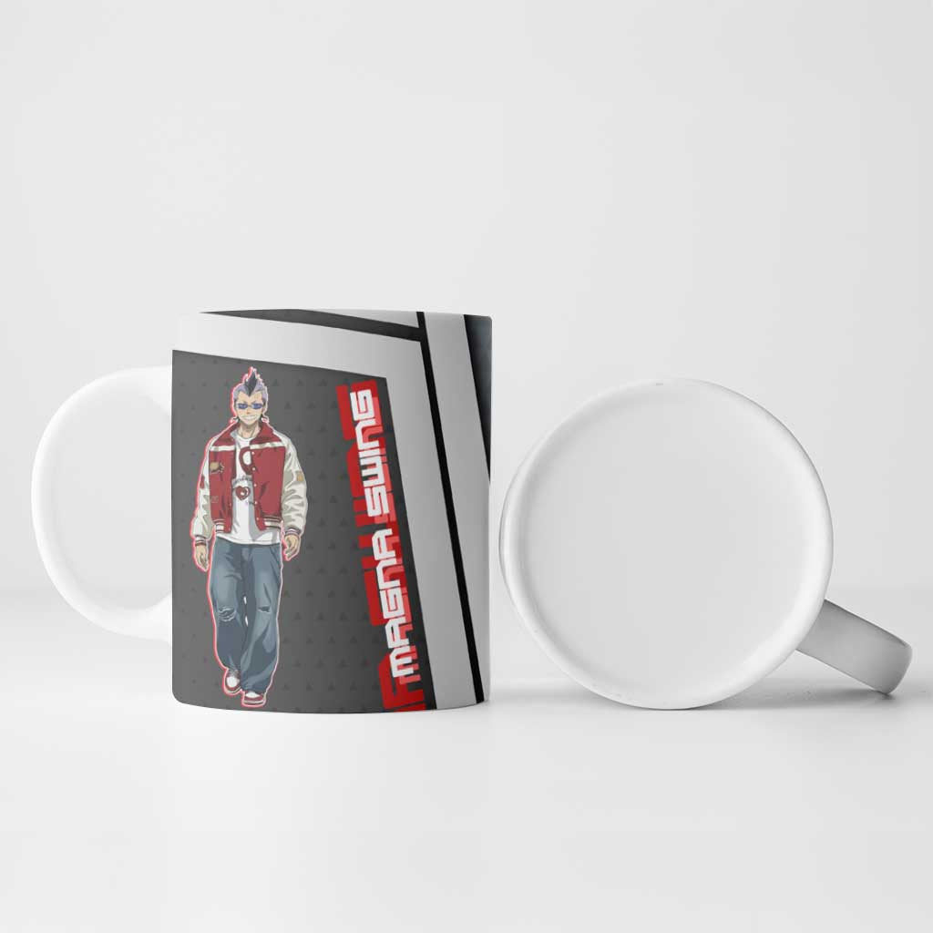 Black Clover Magna Swing Ceramic Mug Retro Anime Street Style
