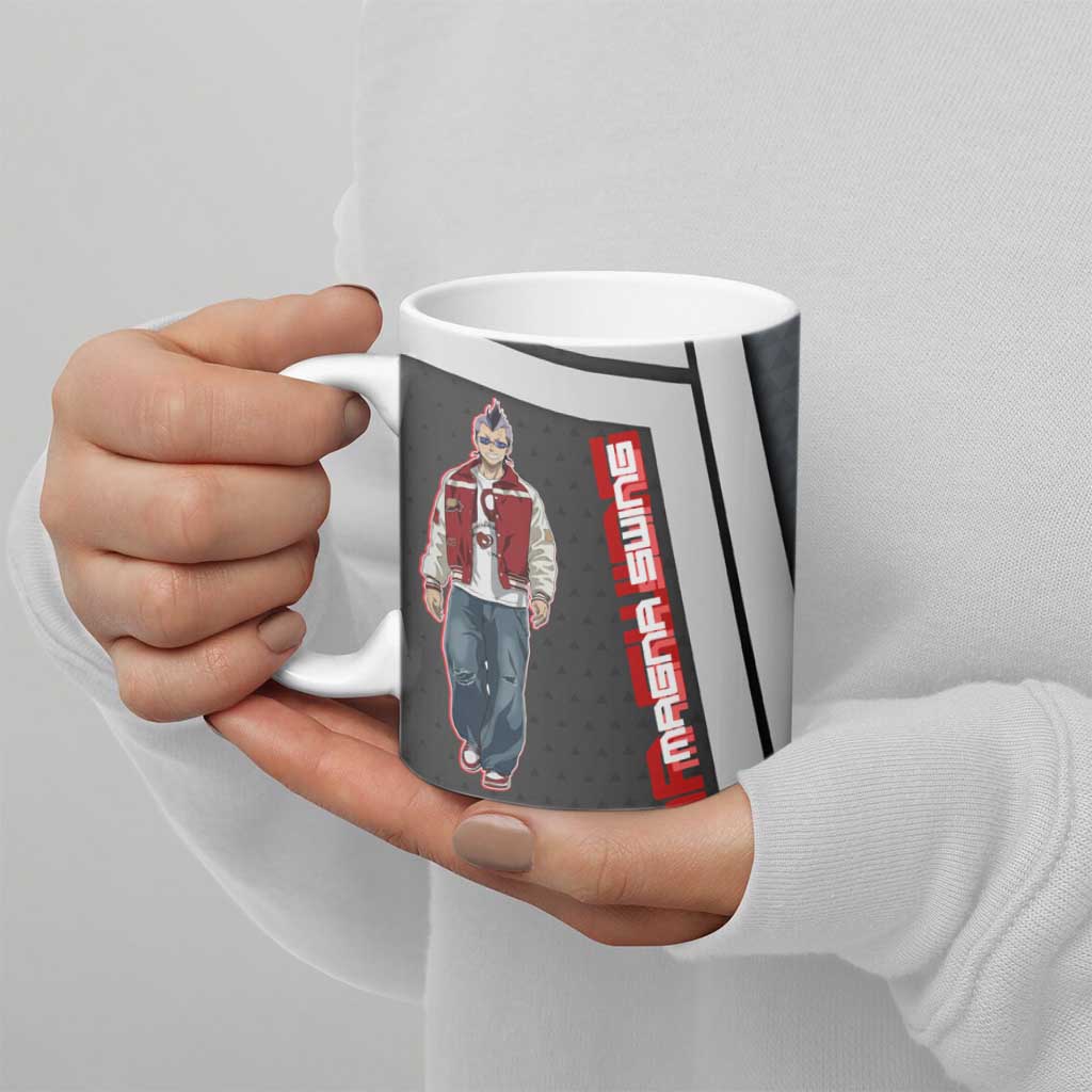 Black Clover Magna Swing Ceramic Mug Retro Anime Street Style
