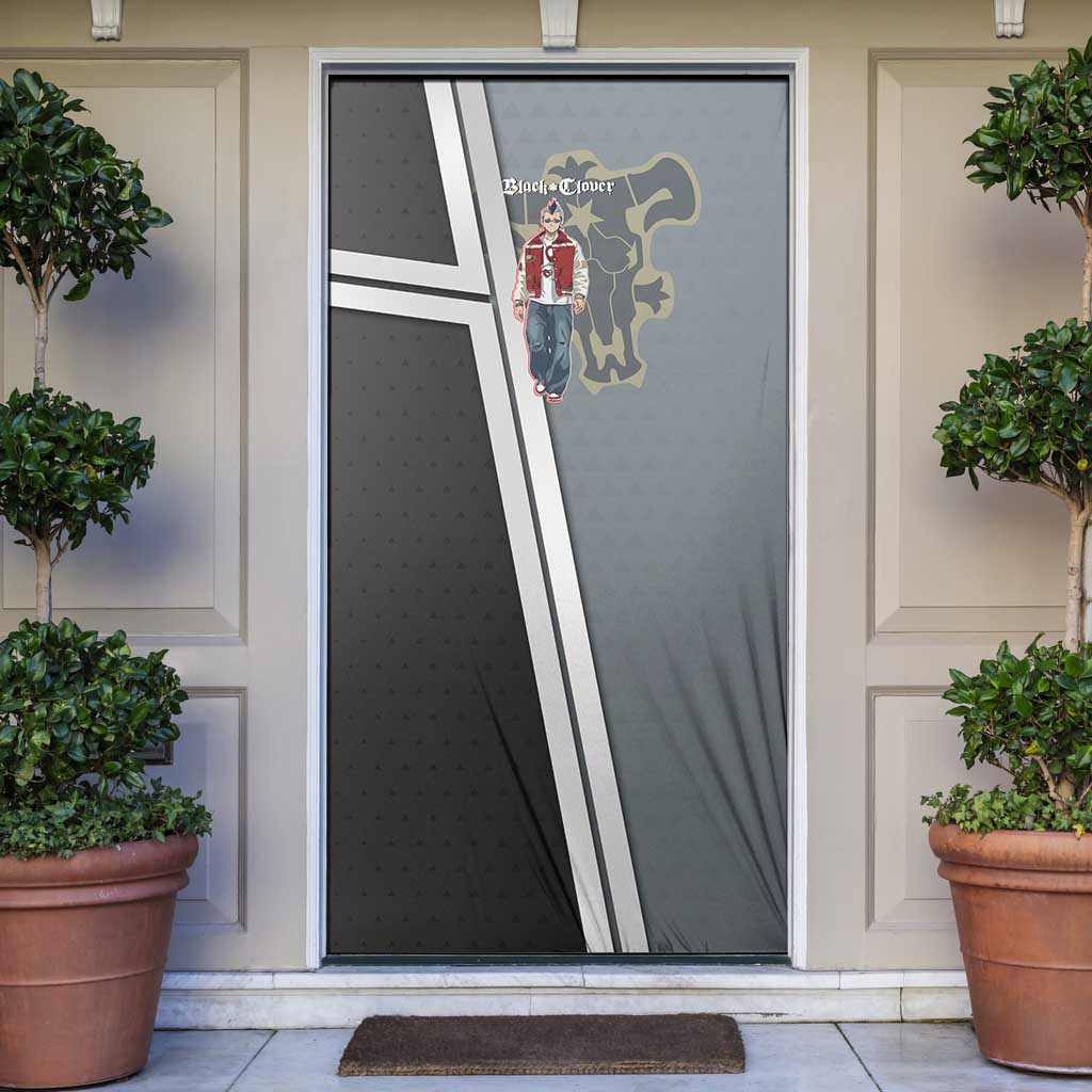 Black Clover Magna Swing Door Cover Retro Anime Street Style
