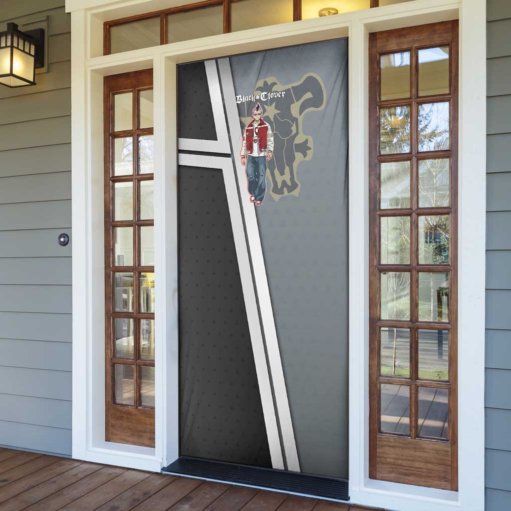 Black Clover Magna Swing Door Cover Retro Anime Street Style