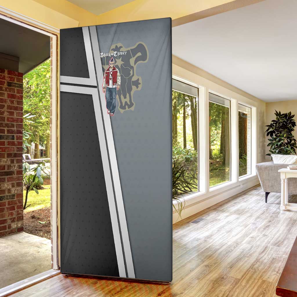 Black Clover Magna Swing Door Cover Retro Anime Street Style
