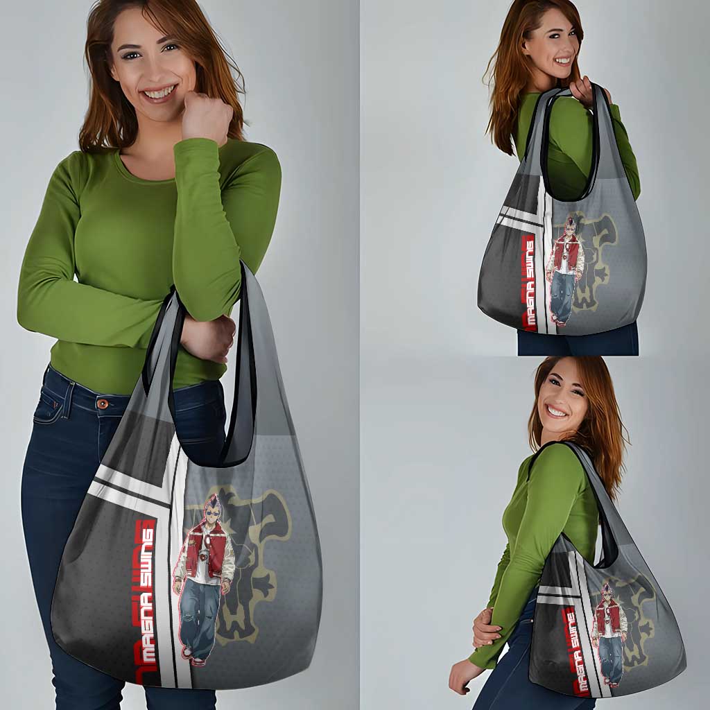 Black Clover Magna Swing Grocery Bag Retro Anime Street Style