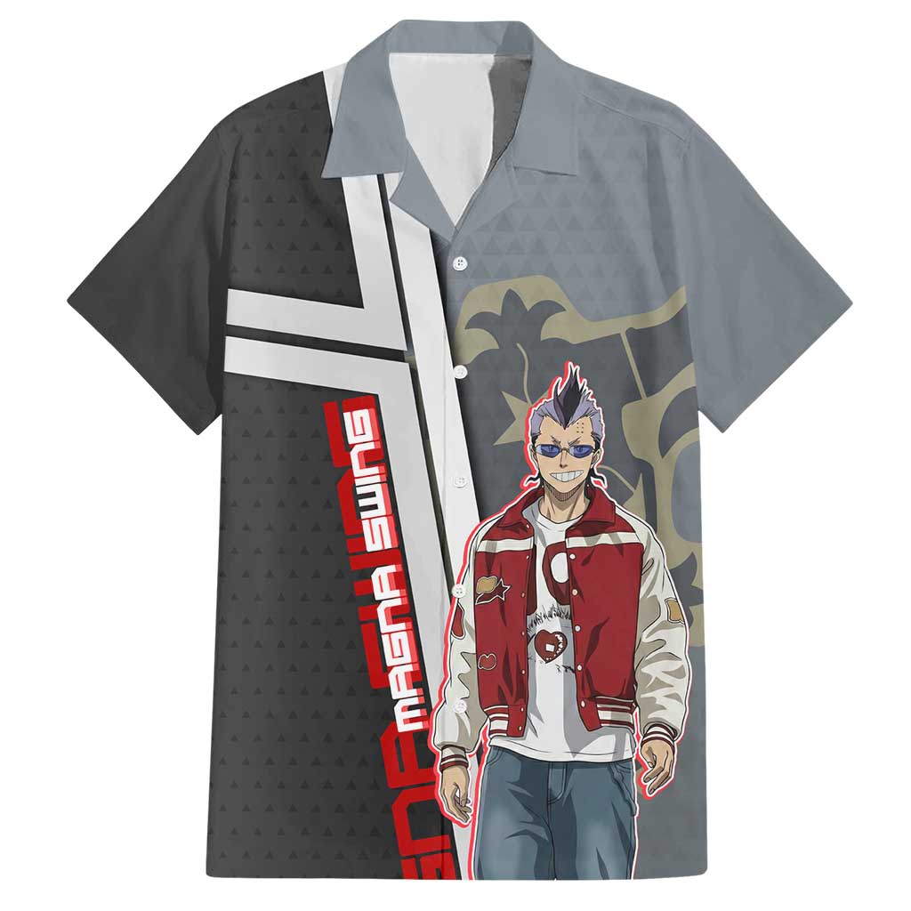 Black Clover Magna Swing Hawaiian Shirt Retro Anime Street Style