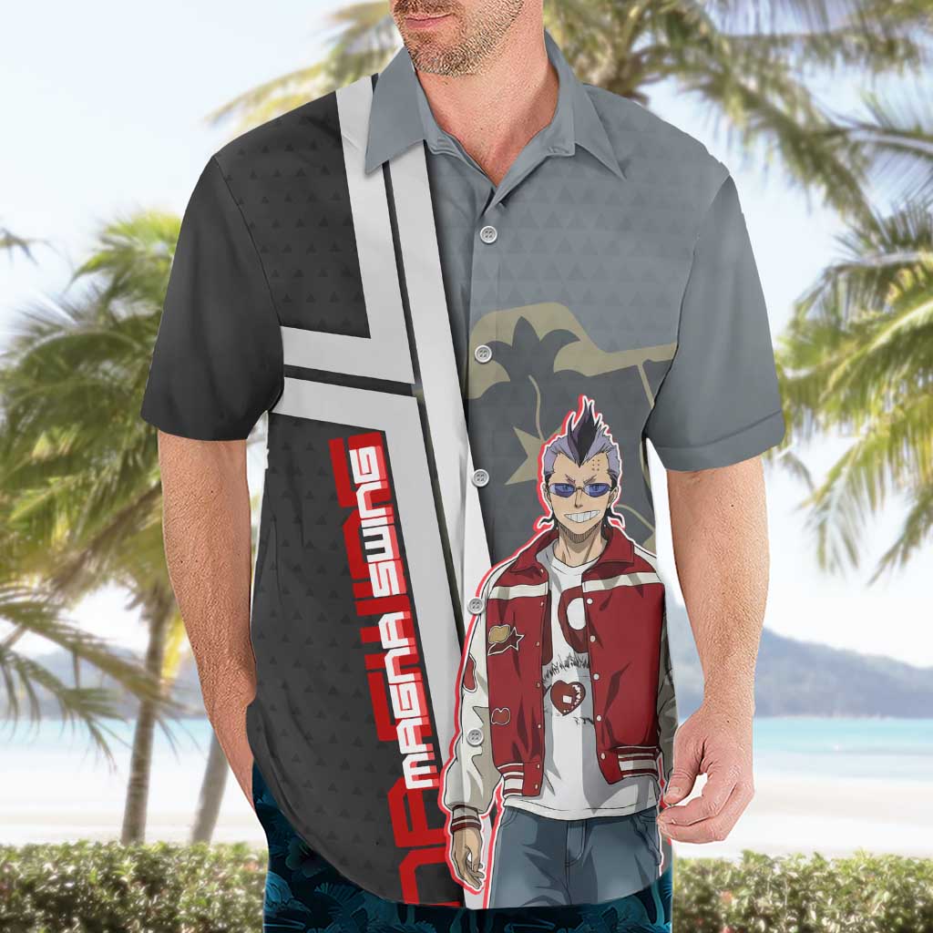 Black Clover Magna Swing Hawaiian Shirt Retro Anime Street Style