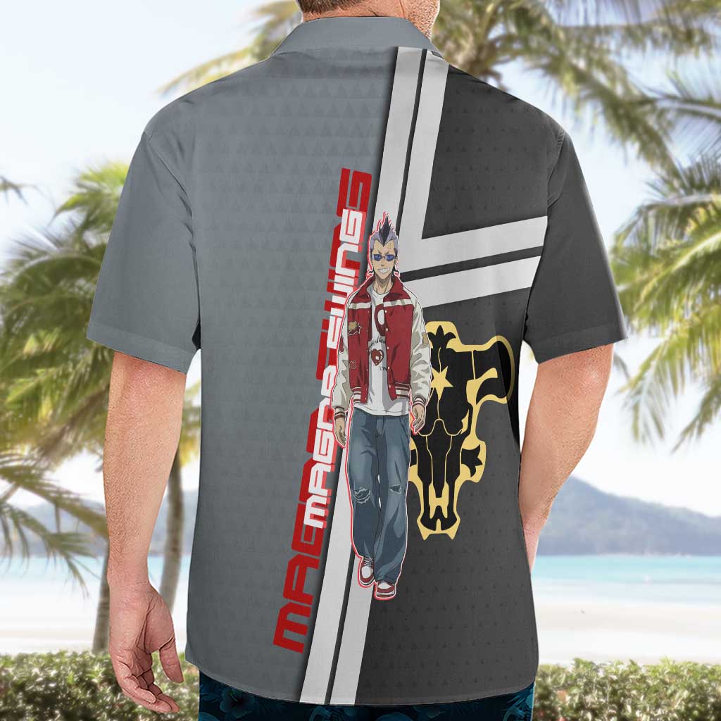 Black Clover Magna Swing Hawaiian Shirt Retro Anime Street Style