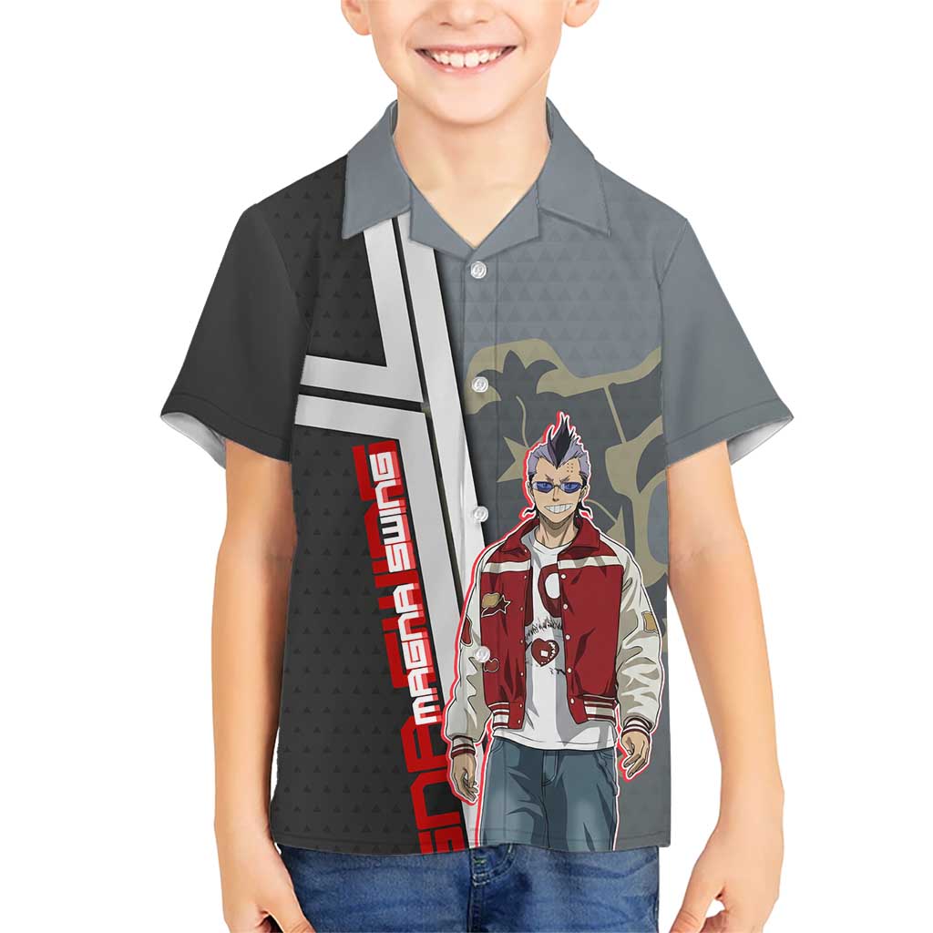 Black Clover Magna Swing Hawaiian Shirt Retro Anime Street Style