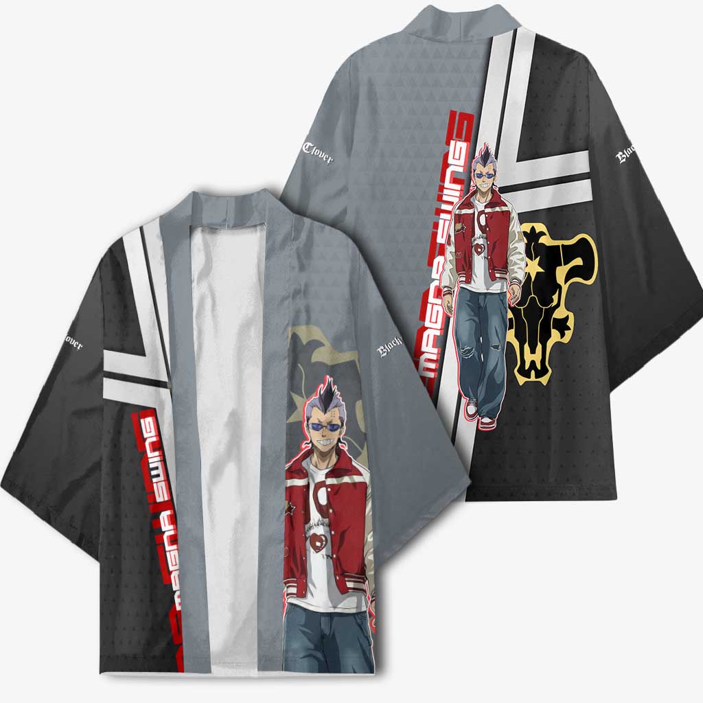 Black Clover Magna Swing Kimono Retro Anime Street Style