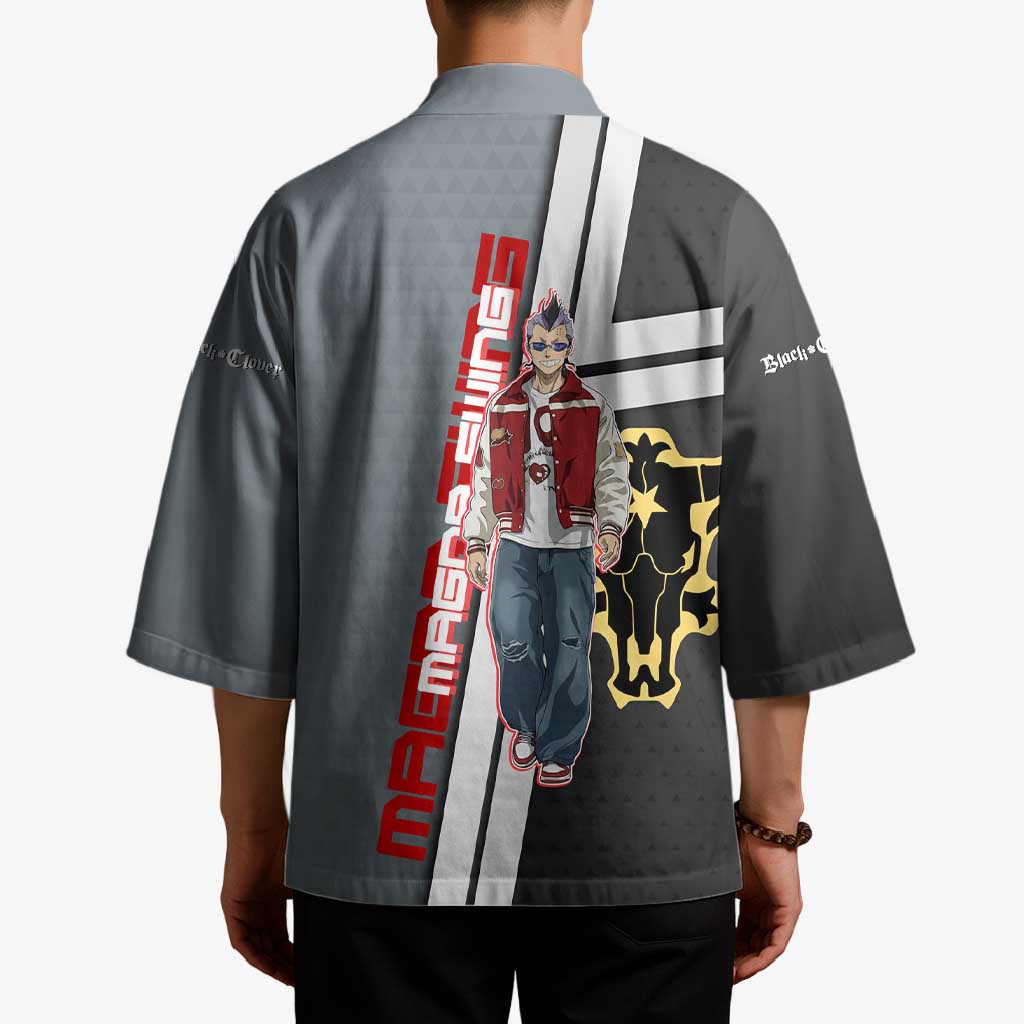 Black Clover Magna Swing Kimono Retro Anime Street Style
