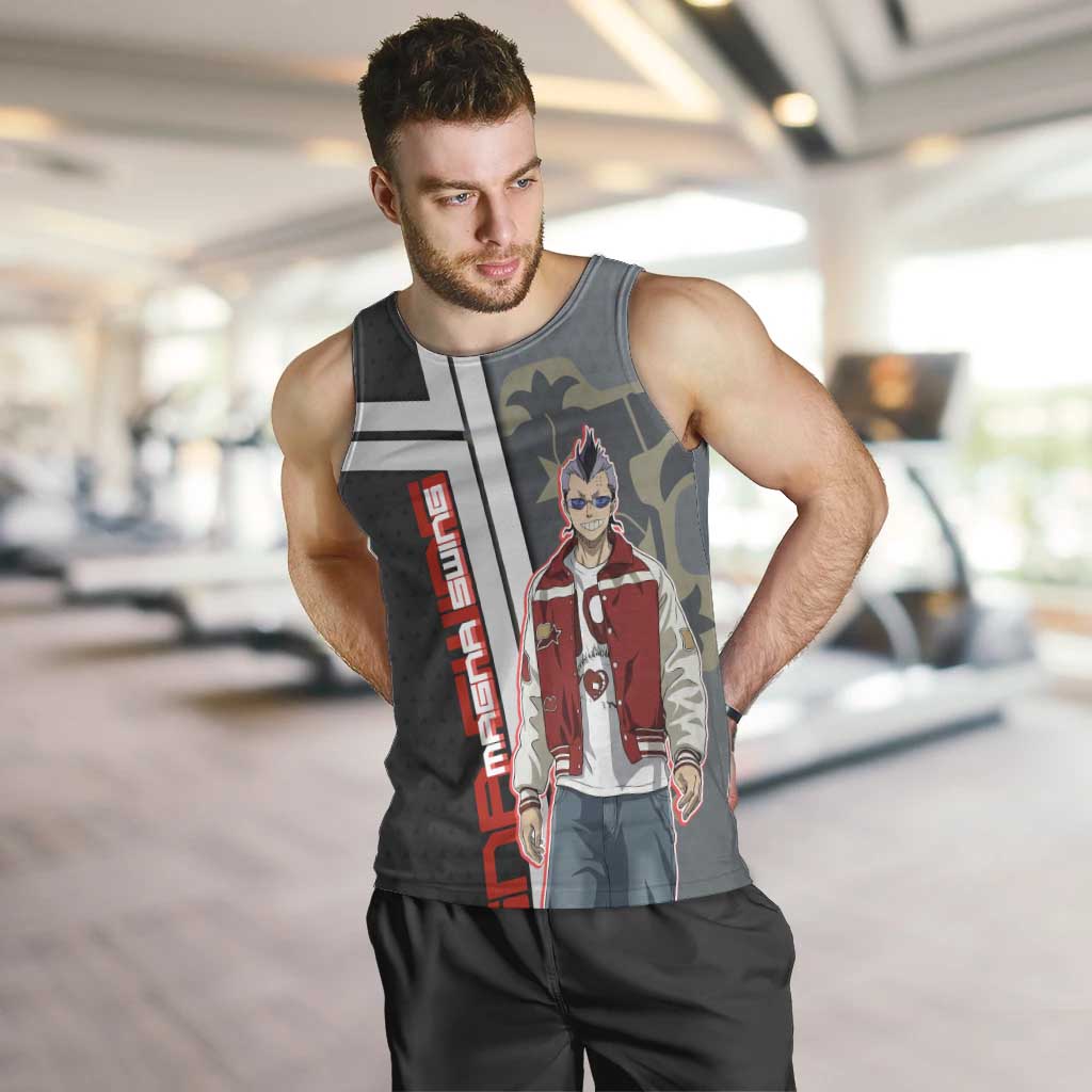Black Clover Magna Swing Men Tank Top Retro Anime Street Style
