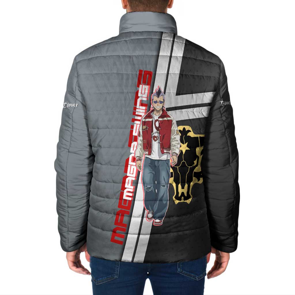 Black Clover Magna Swing Padded Jacket Retro Anime Street Style