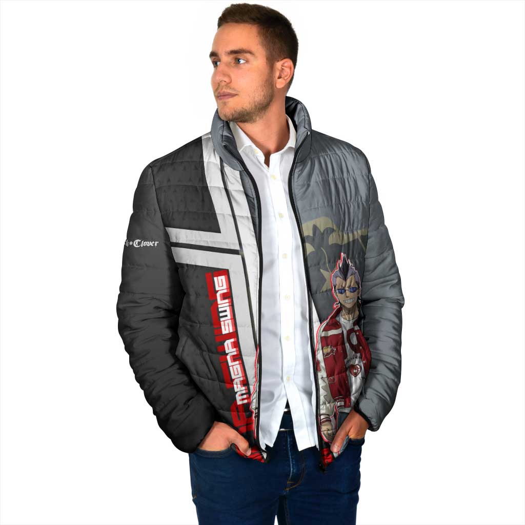Black Clover Magna Swing Padded Jacket Retro Anime Street Style