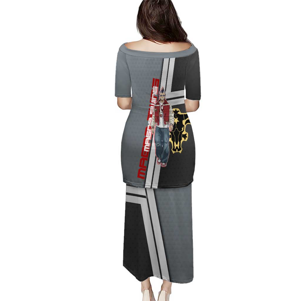 Black Clover Magna Swing Puletasi Retro Anime Street Style