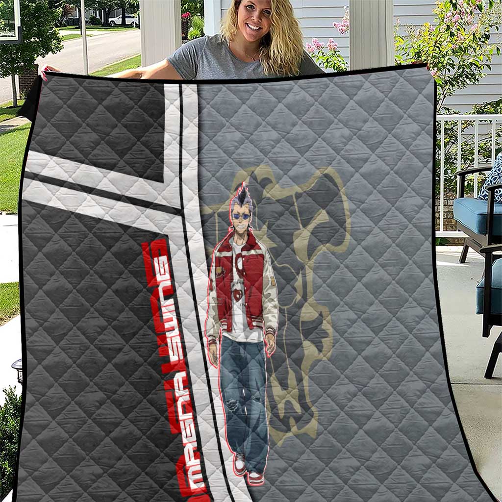 Black Clover Magna Swing Quilt Retro Anime Street Style