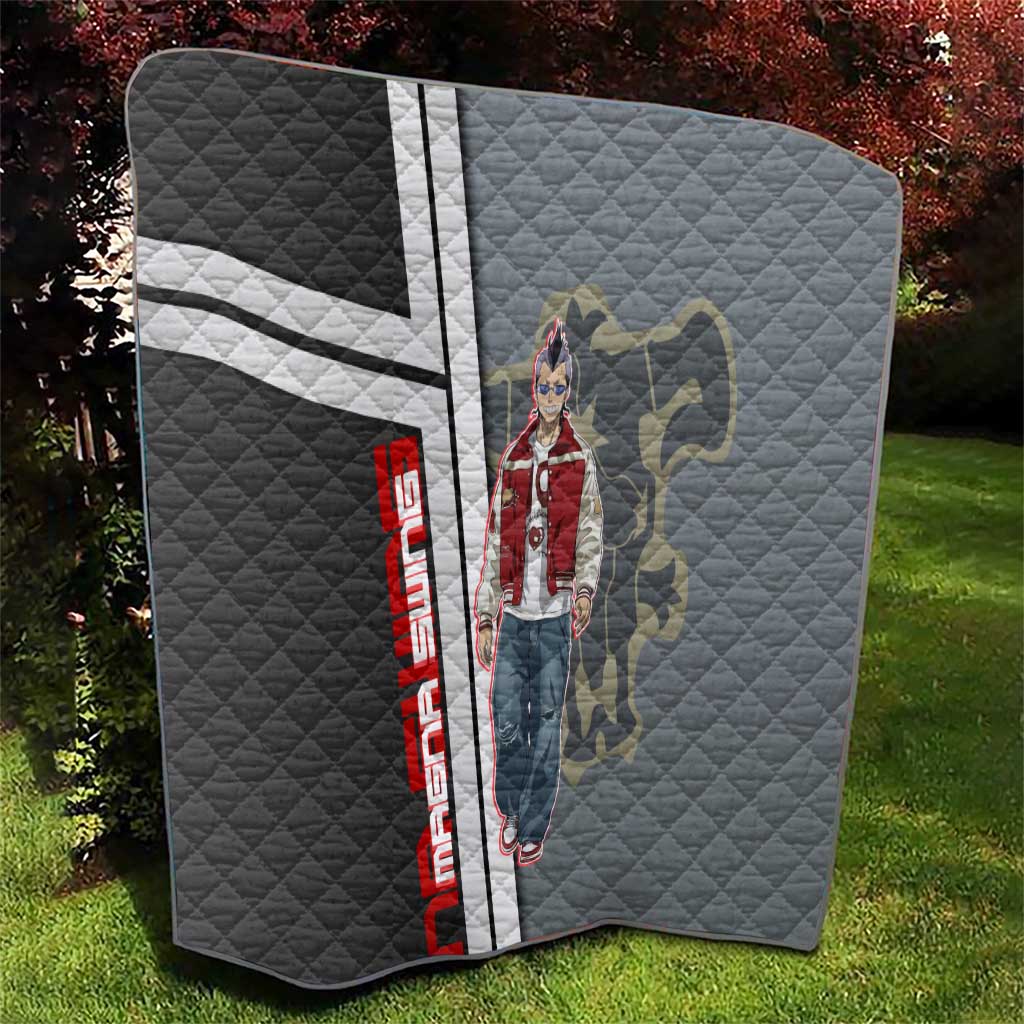 Black Clover Magna Swing Quilt Retro Anime Street Style