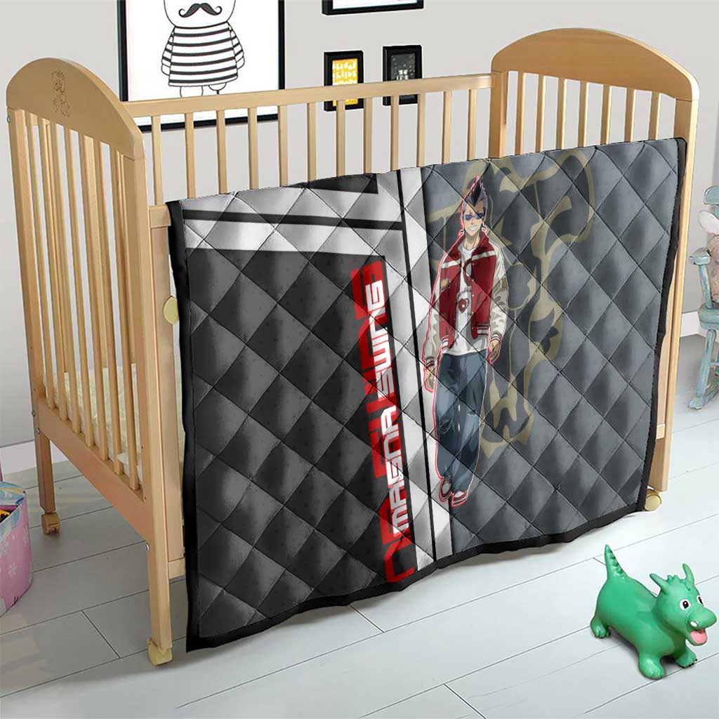 Black Clover Magna Swing Quilt Retro Anime Street Style