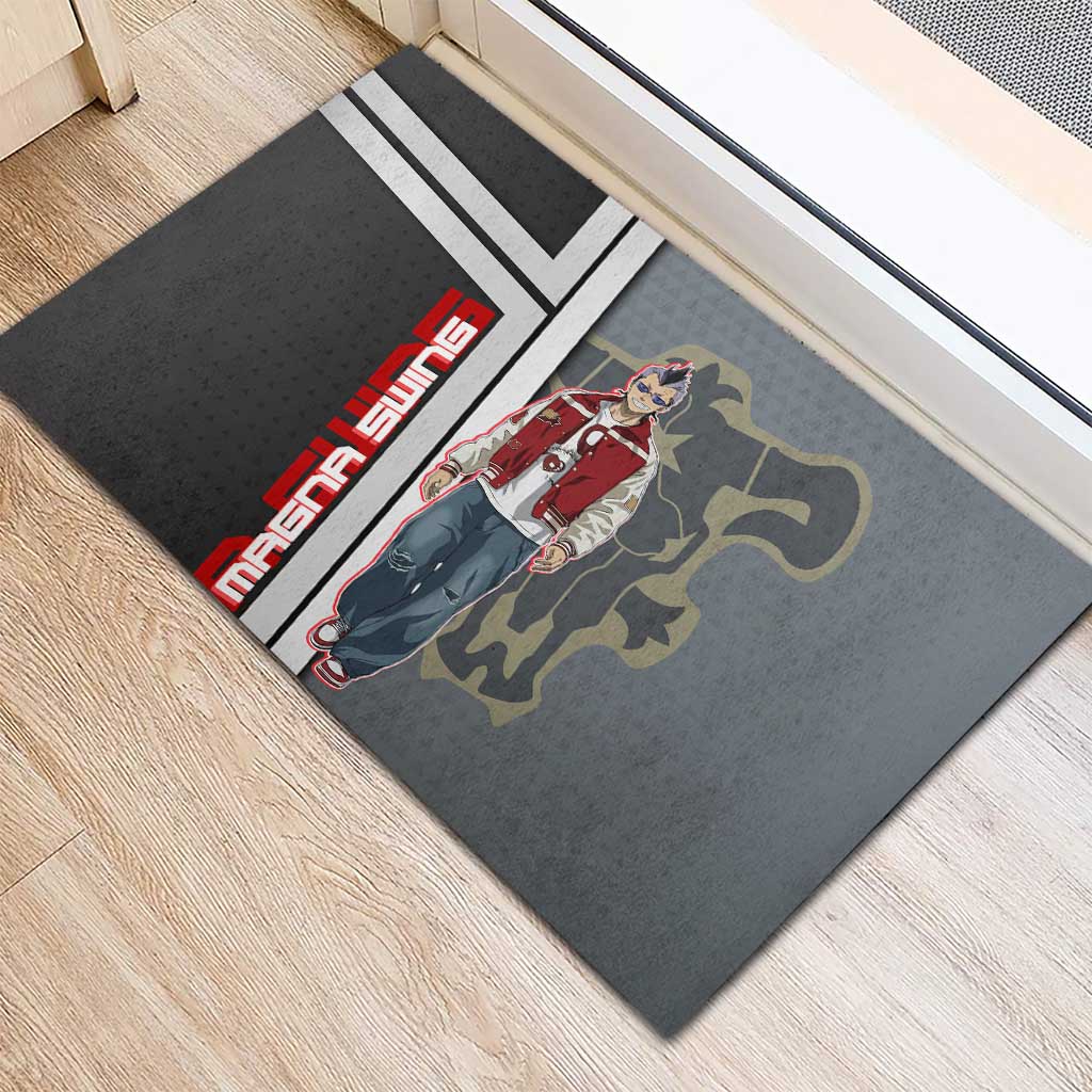 Black Clover Magna Swing Rubber Doormat Retro Anime Street Style
