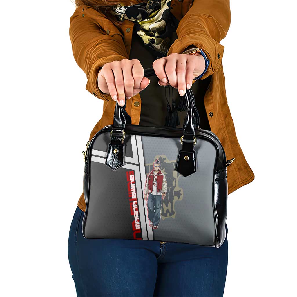 Black Clover Magna Swing Shoulder Handbag Retro Anime Street Style