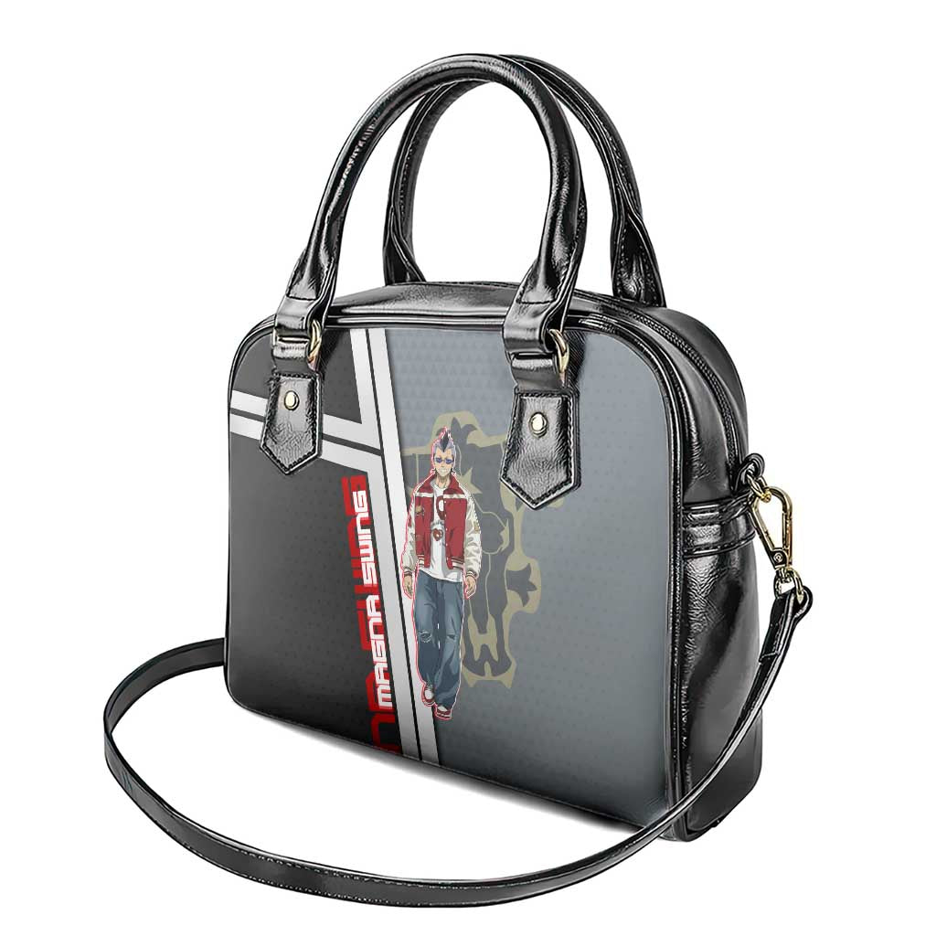Black Clover Magna Swing Shoulder Handbag Retro Anime Street Style