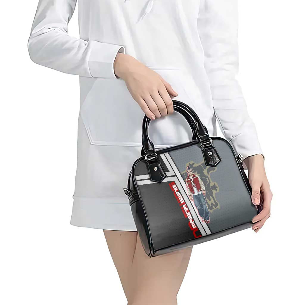 Black Clover Magna Swing Shoulder Handbag Retro Anime Street Style