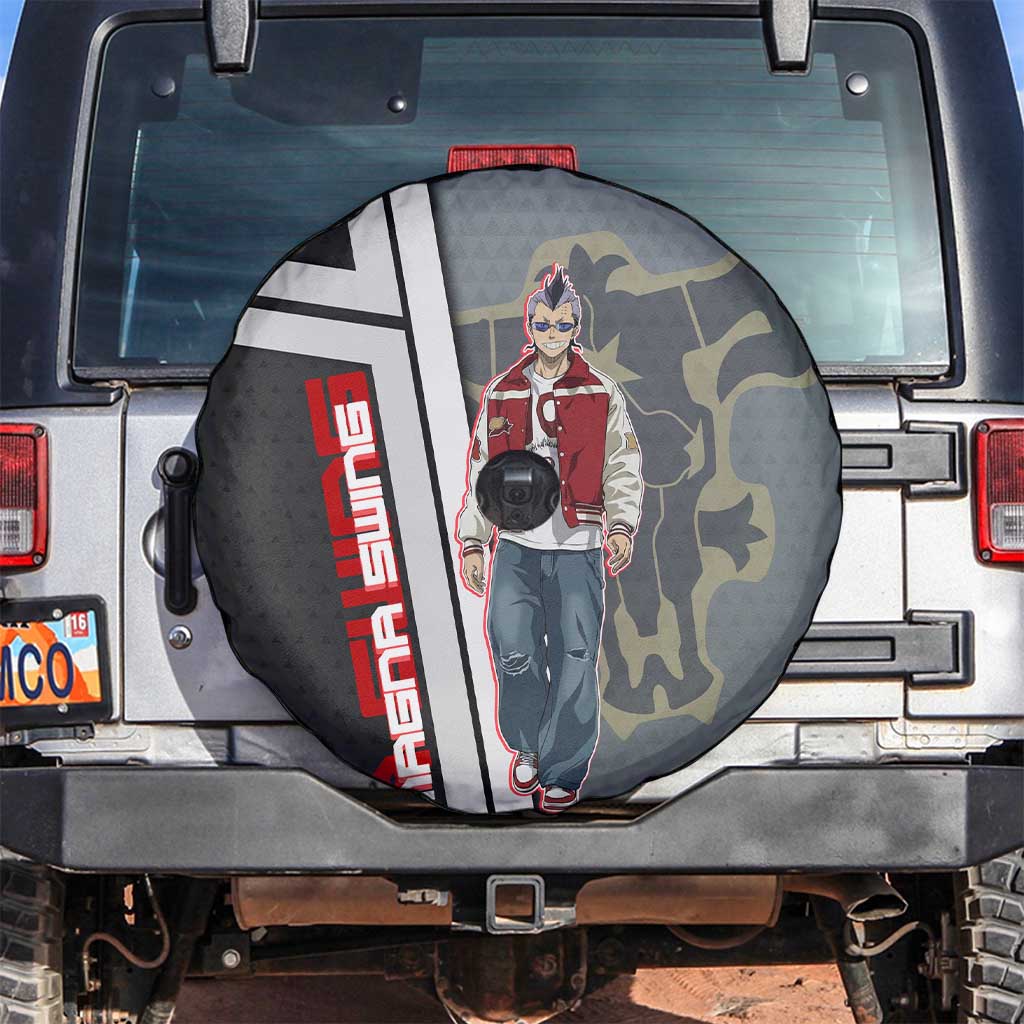 Black Clover Magna Swing Spare Tire Cover Retro Anime Street Style