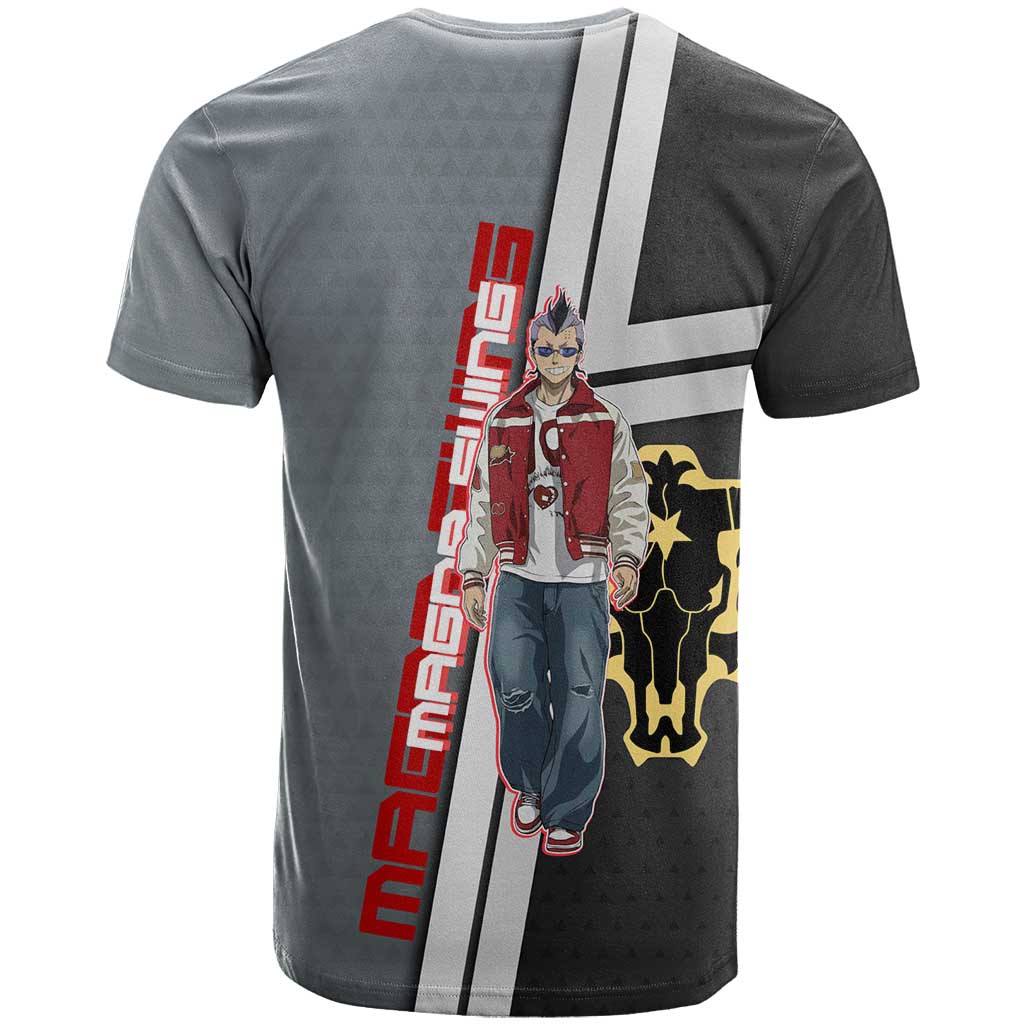 Black Clover Magna Swing T Shirt Retro Anime Street Style