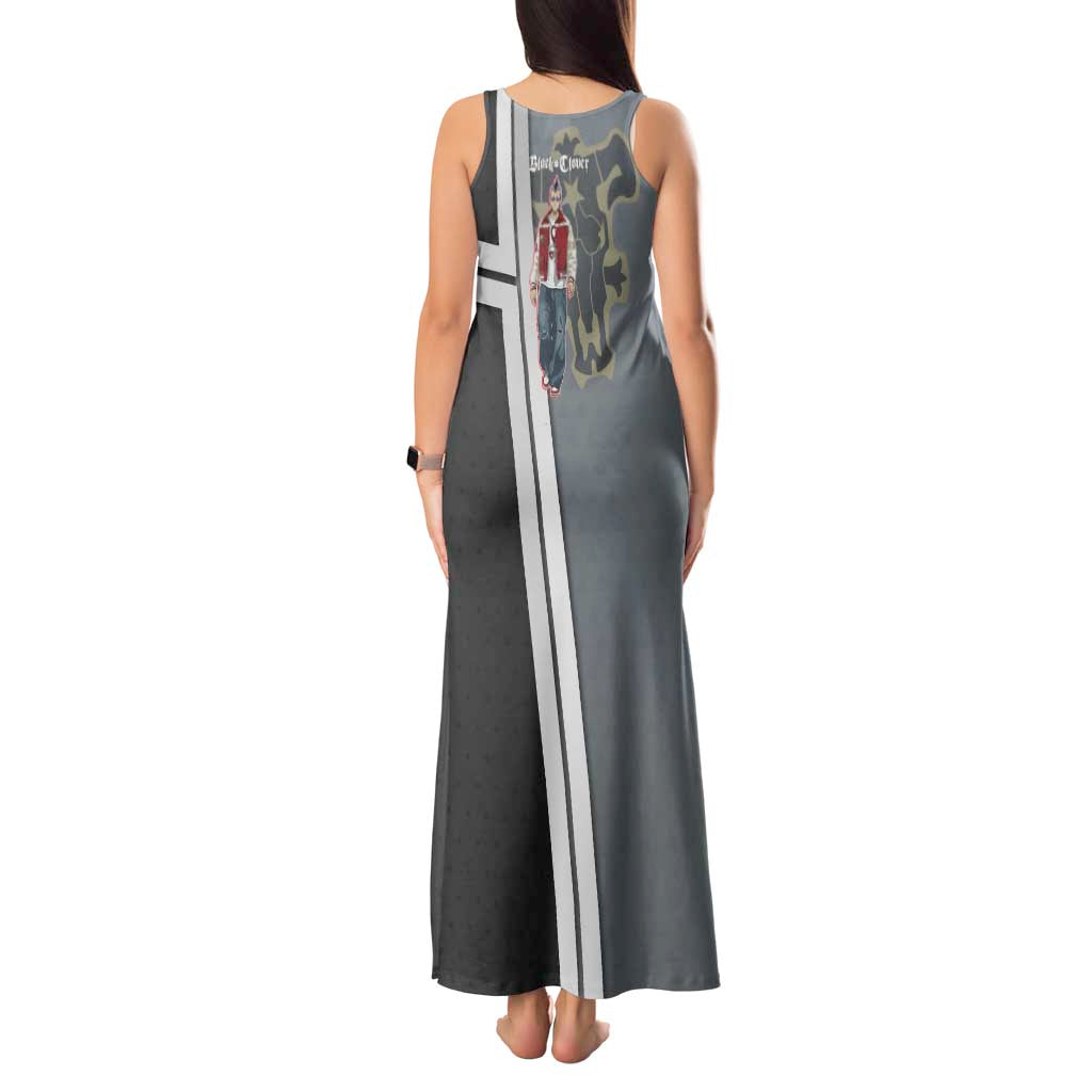 Black Clover Magna Swing Tank Maxi Dress Retro Anime Street Style