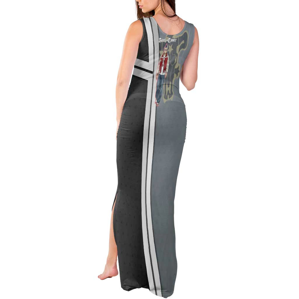 Black Clover Magna Swing Tank Maxi Dress Retro Anime Street Style