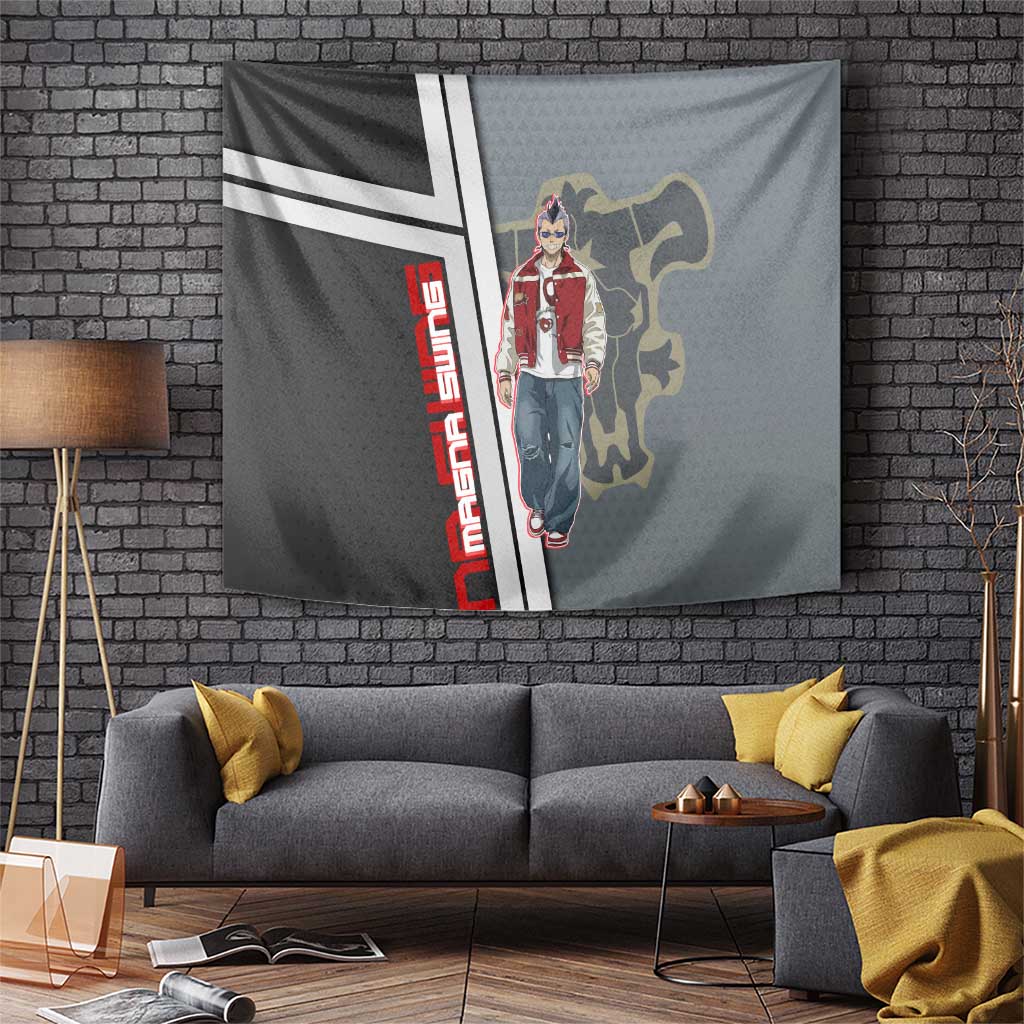 Black Clover Magna Swing Tapestry Retro Anime Street Style
