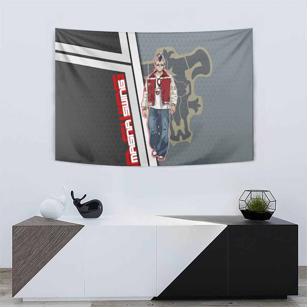 Black Clover Magna Swing Tapestry Retro Anime Street Style