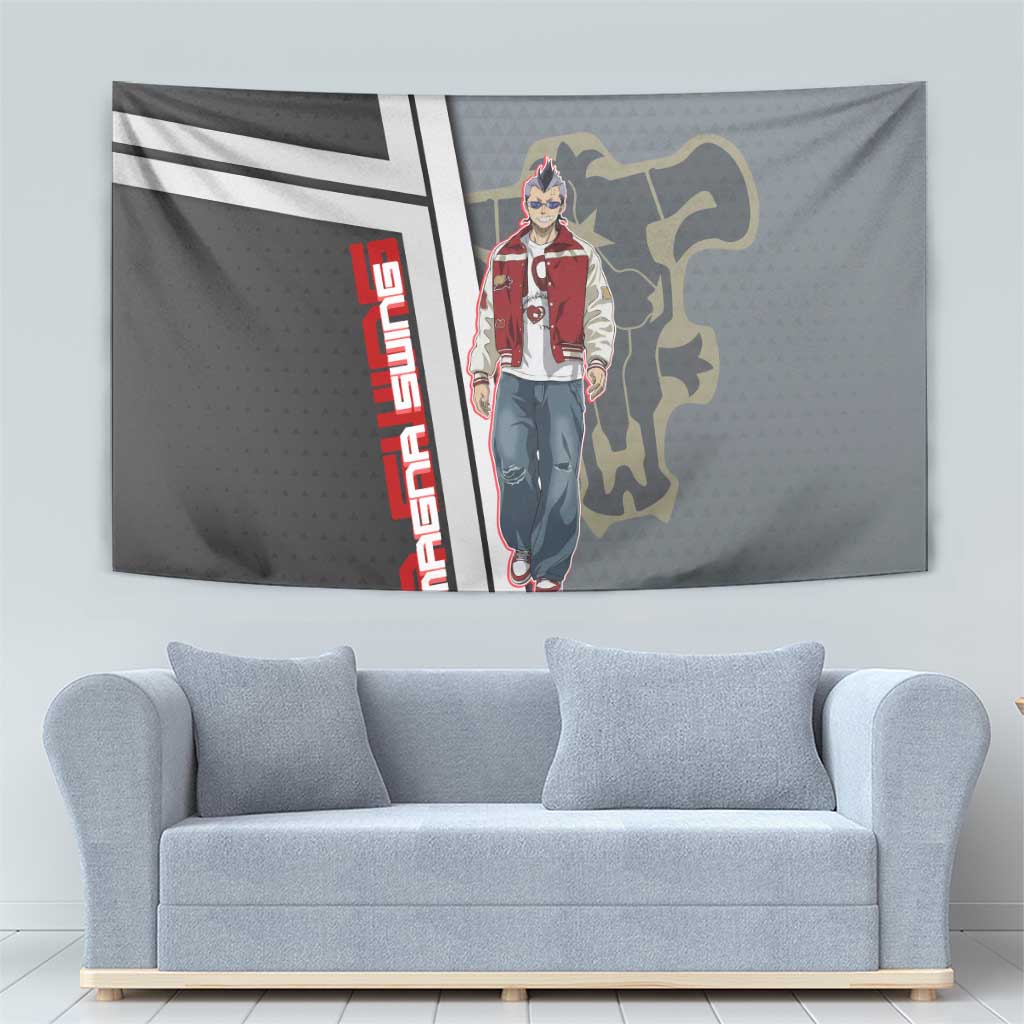 Black Clover Magna Swing Tapestry Retro Anime Street Style