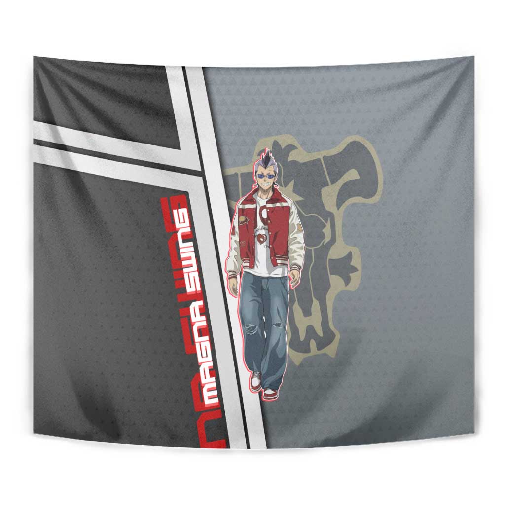Black Clover Magna Swing Tapestry Retro Anime Street Style