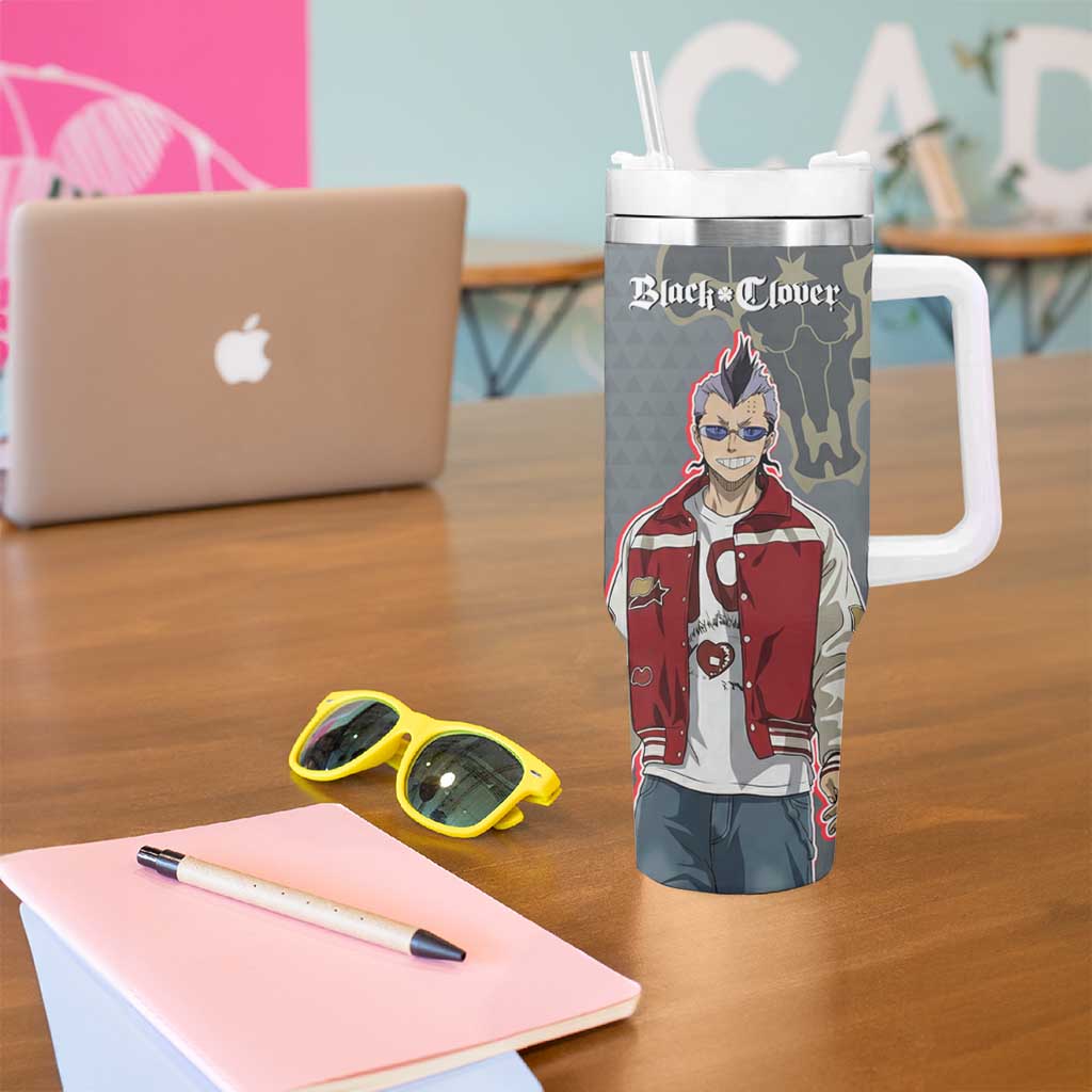 Black Clover Magna Swing Tumbler With Handle Retro Anime Street Style
