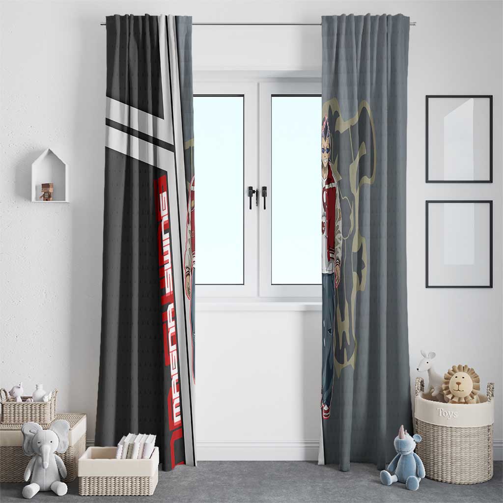 Black Clover Magna Swing Window Curtain Retro Anime Street Style