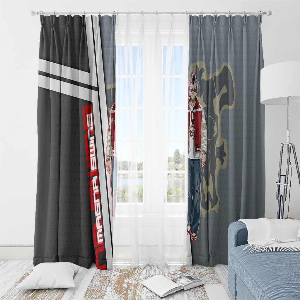 Black Clover Magna Swing Window Curtain Retro Anime Street Style