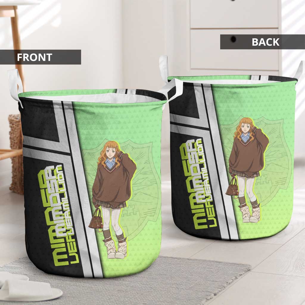 Black Clover Mimosa Vermillion Laundry Basket Cozy Academia Anime Style