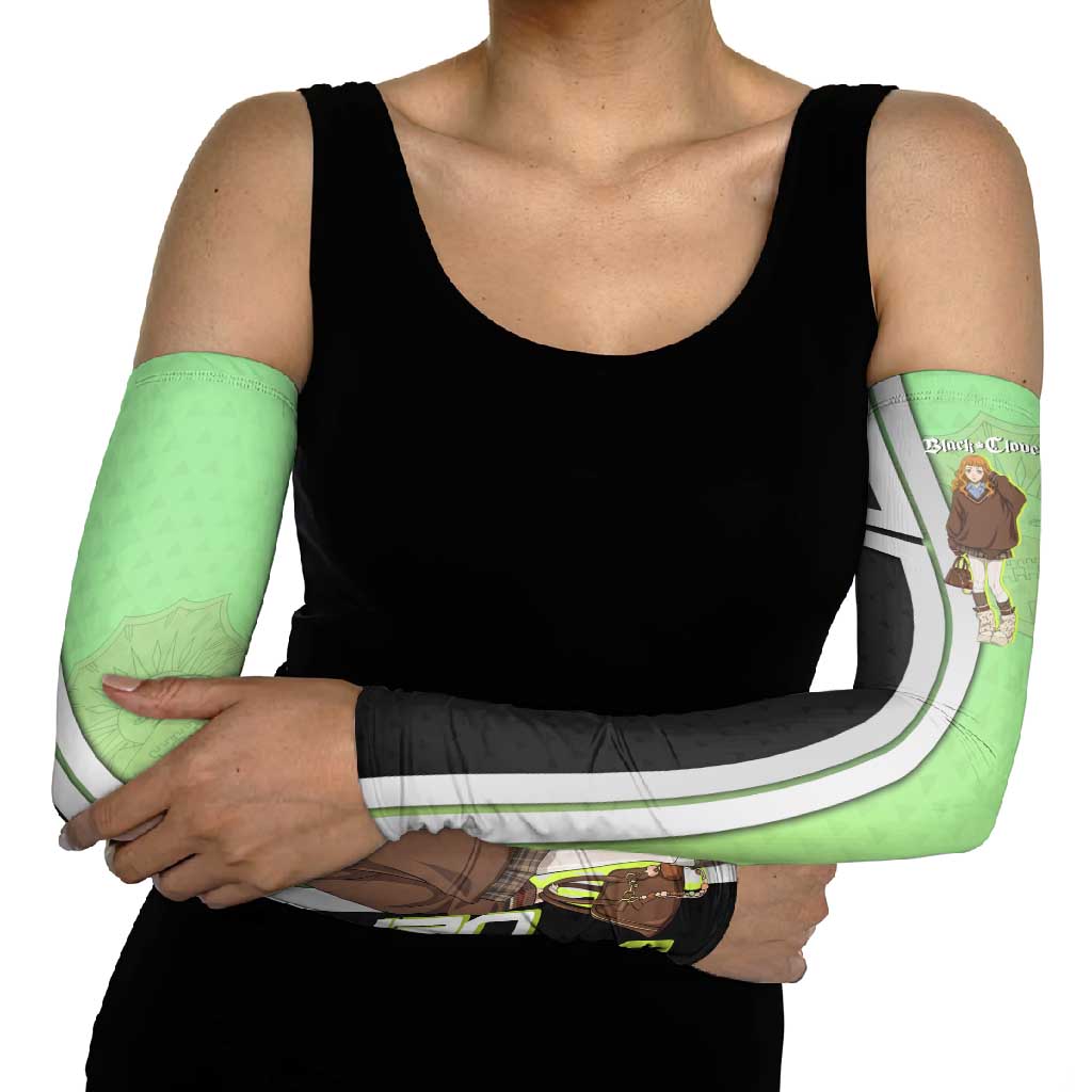 Black Clover Mimosa Vermillion Arm Sleeves Cozy Academia Anime Style