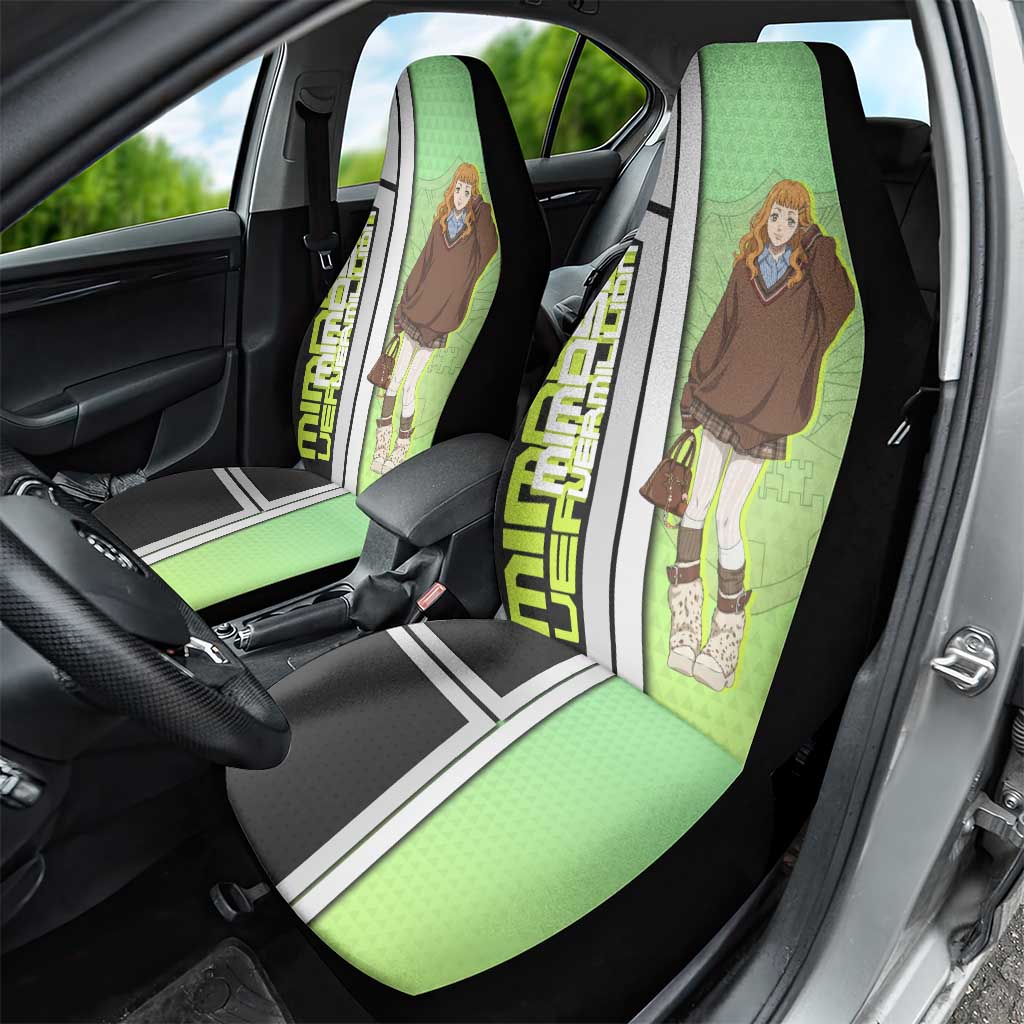 Black Clover Mimosa Vermillion Car Seat Cover Cozy Academia Anime Style