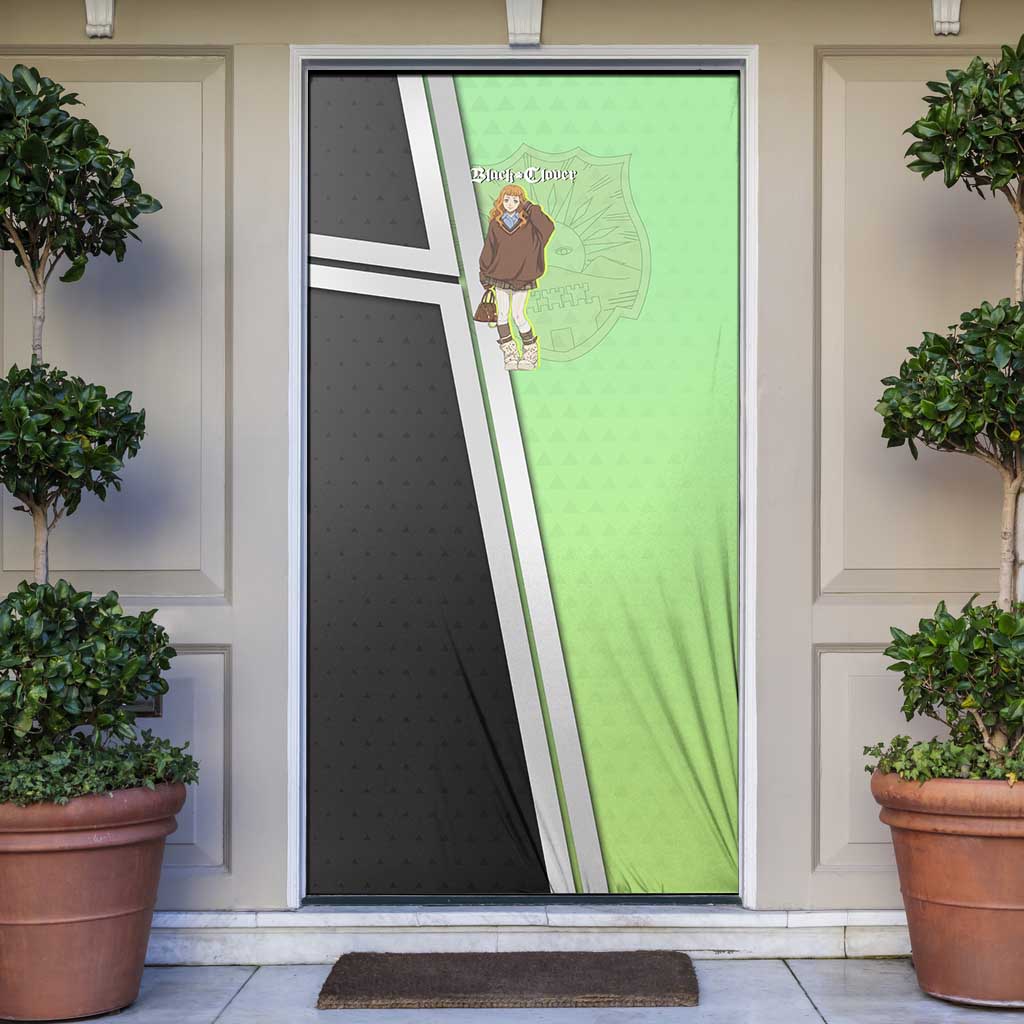 Black Clover Mimosa Vermillion Door Cover Cozy Academia Anime Style
