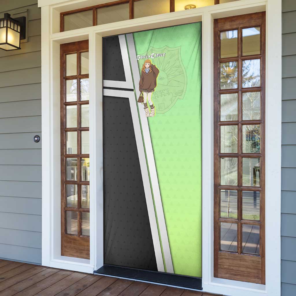 Black Clover Mimosa Vermillion Door Cover Cozy Academia Anime Style