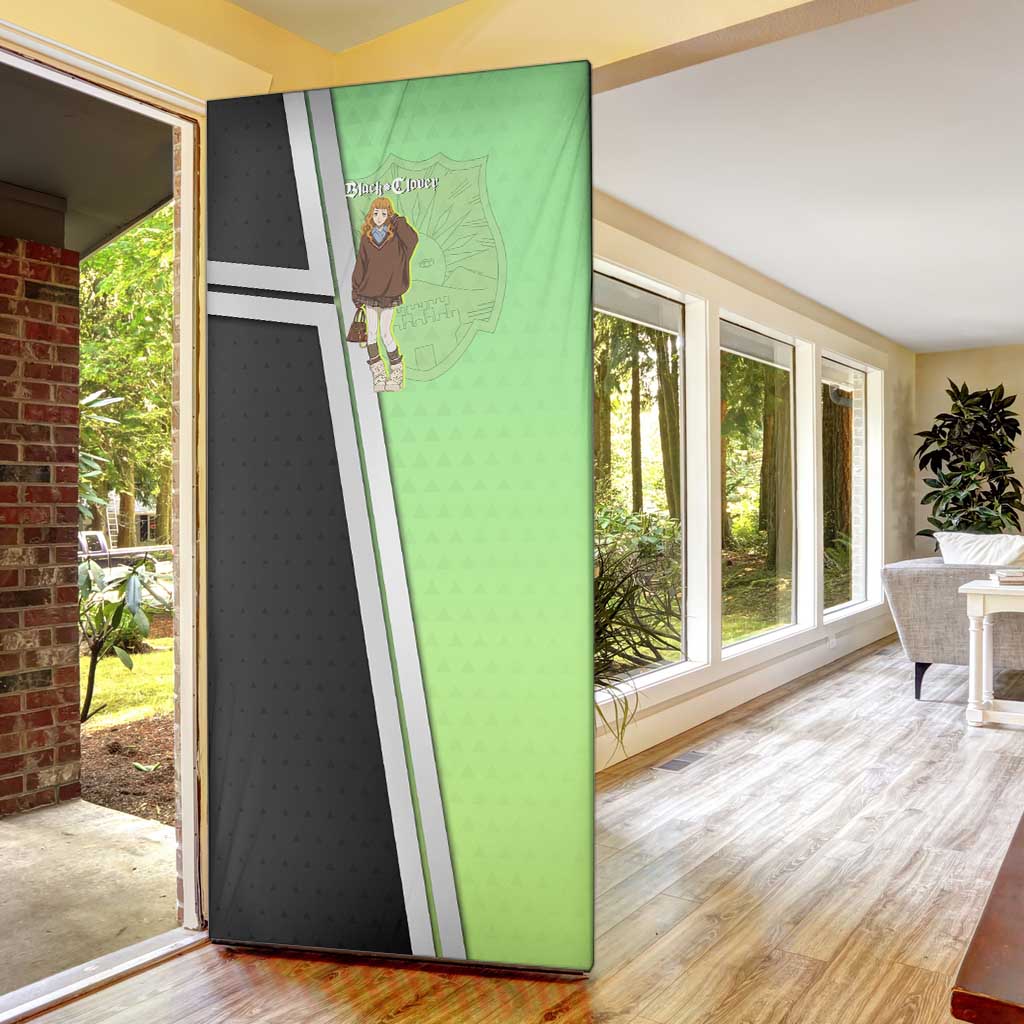 Black Clover Mimosa Vermillion Door Cover Cozy Academia Anime Style