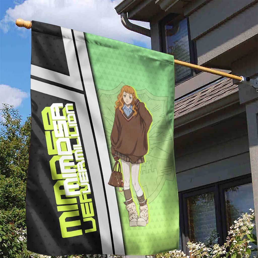 Black Clover Mimosa Vermillion Garden Flag Cozy Academia Anime Style