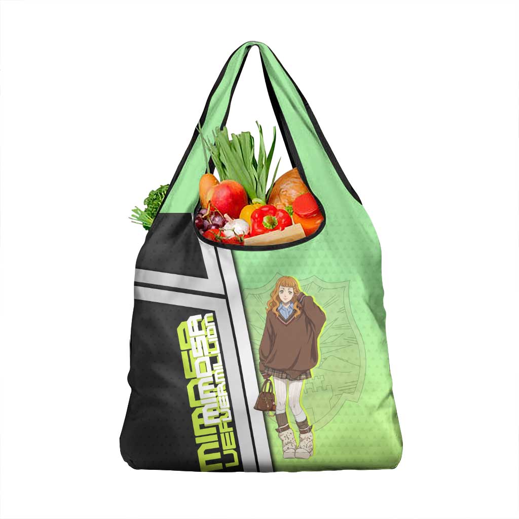 Black Clover Mimosa Vermillion Grocery Bag Cozy Academia Anime Style