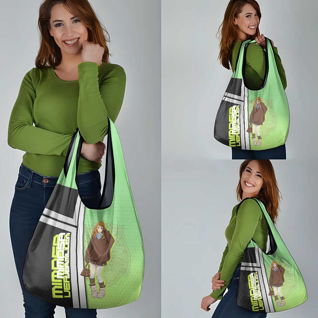 Black Clover Mimosa Vermillion Grocery Bag Cozy Academia Anime Style