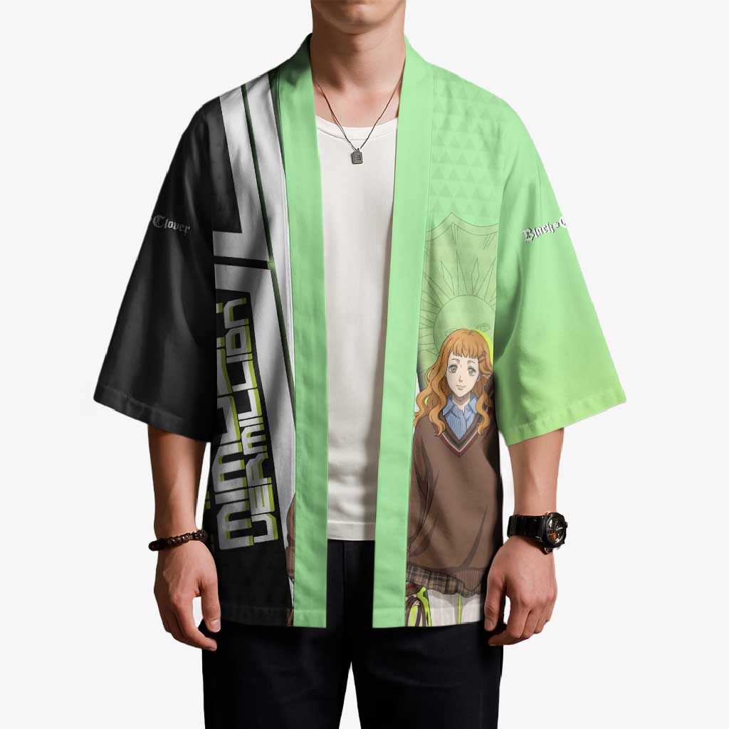 Black Clover Mimosa Vermillion Kimono Cozy Academia Anime Style
